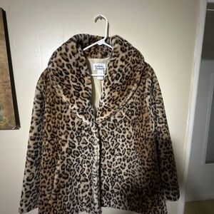 Leopard print jacket
